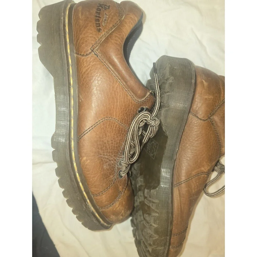 Vintage Dr. Martens 10940 Brown Leather Oxford Shoes Men’s 13 Chunky Sole AW004